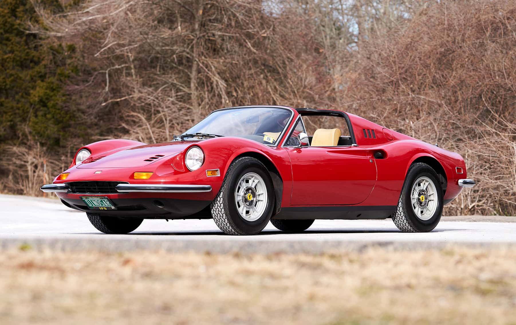 1974 Ferrari Dino 246 GTS sold for $428,500
