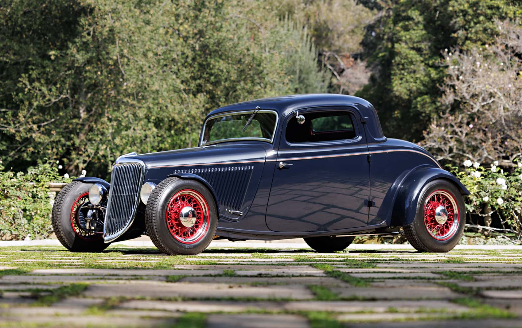 1934 Ford Three-Window Custom Coupe sold for $159,500