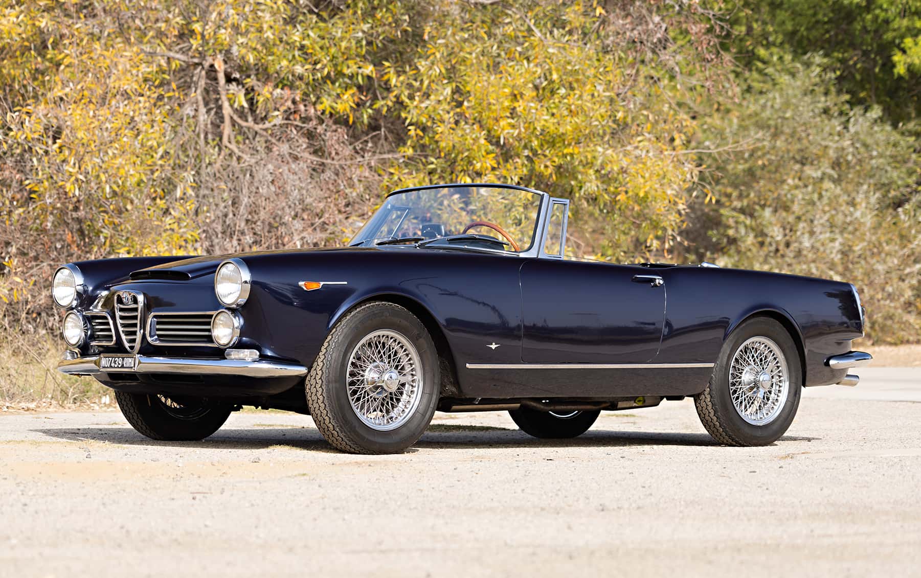 1965 Alfa Romeo 2600 Spider sold for $90,200