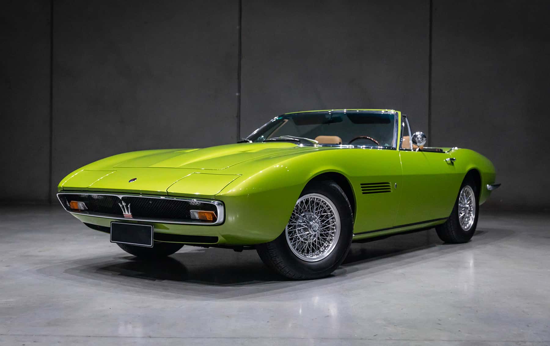 1969 Maserati Ghibli 4.7 Spider Conversion sold for $445,000