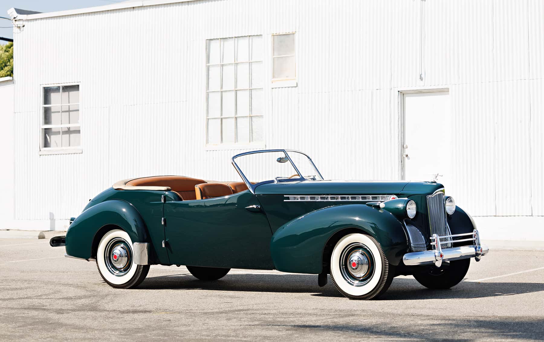 1940 Packard Super 8 160 1803 Convertible Victoria sold for $335,000