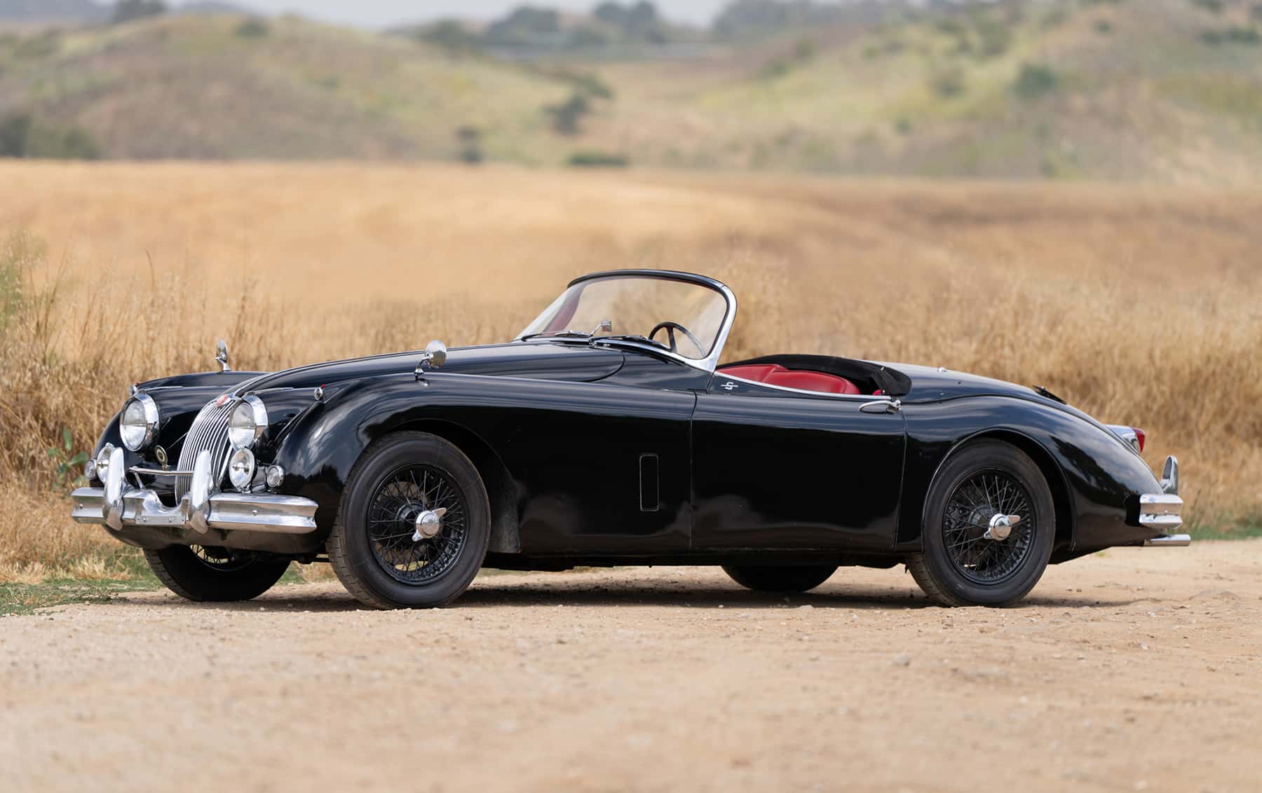 1958 Jaguar XK150 S 3.4-Litre Roadster sold for $112,000