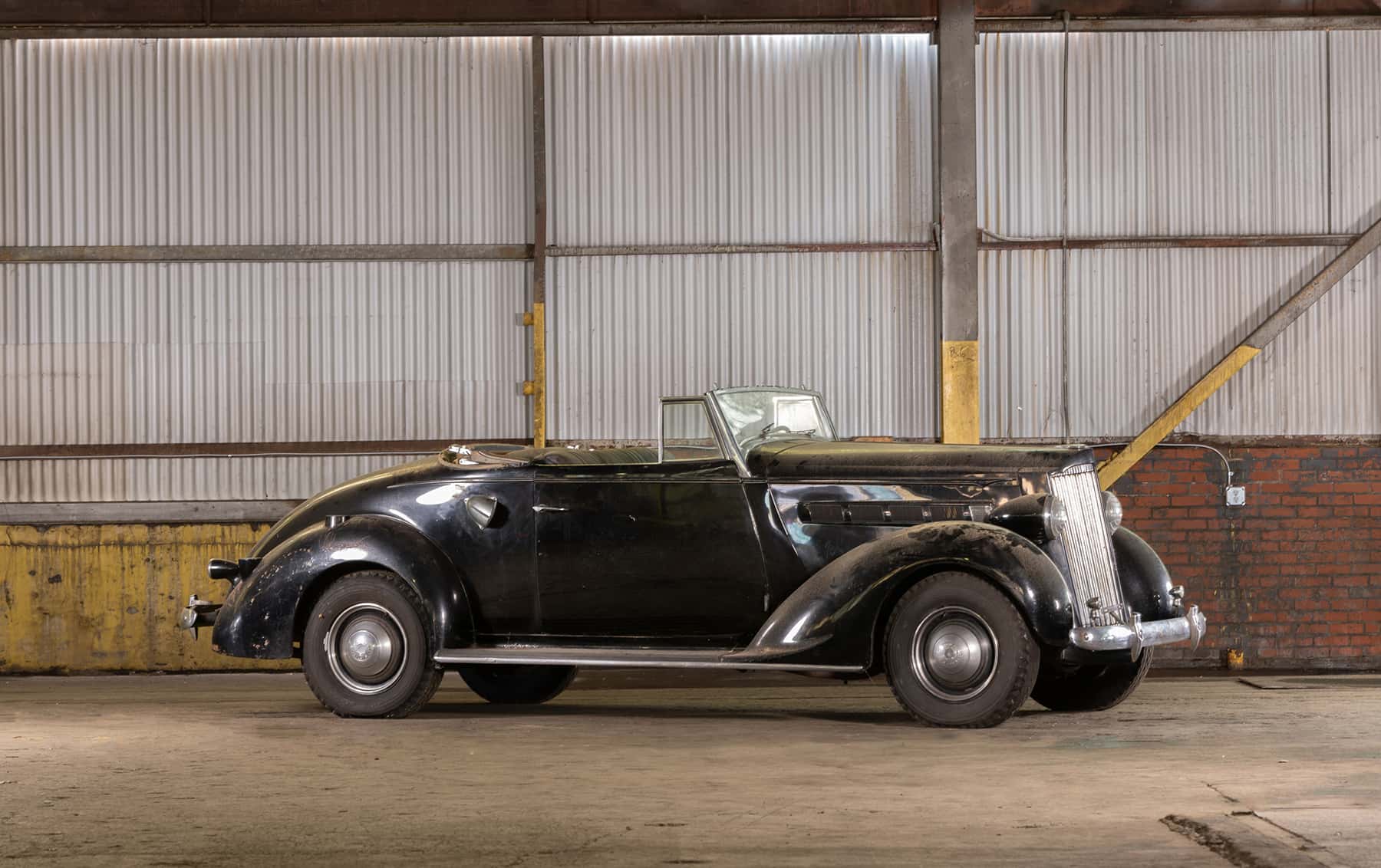 1937 Packard Six 115-C Convertible Coupe sold for $25,760