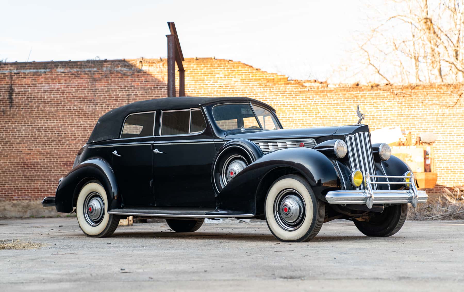 1939 Packard Super Eight 1703 Convertible Sedan sold for $32,480