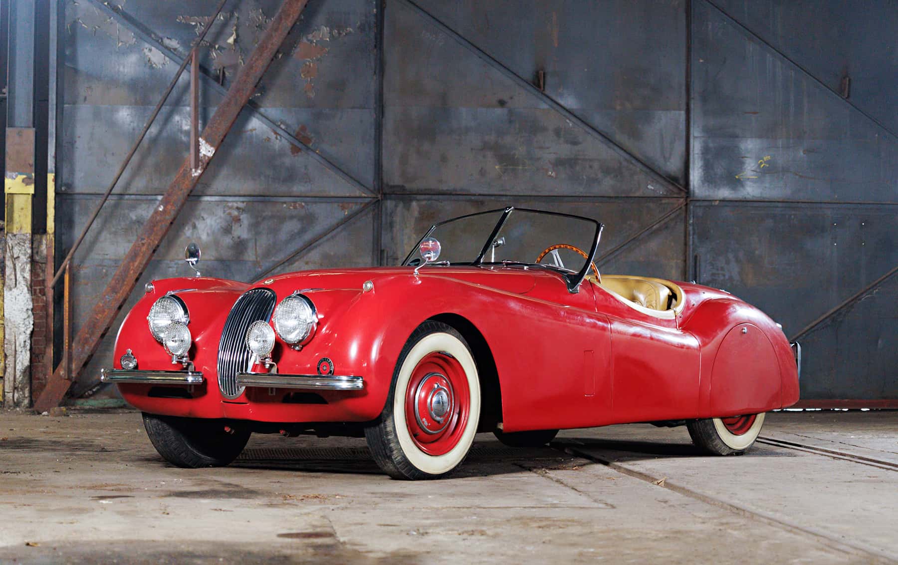 1953 Jaguar XK120 Roadster sold for $58,240