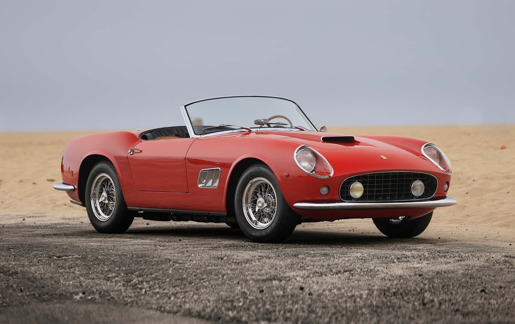 1961 Ferrari 250 GT SWB California Spider sold for $0