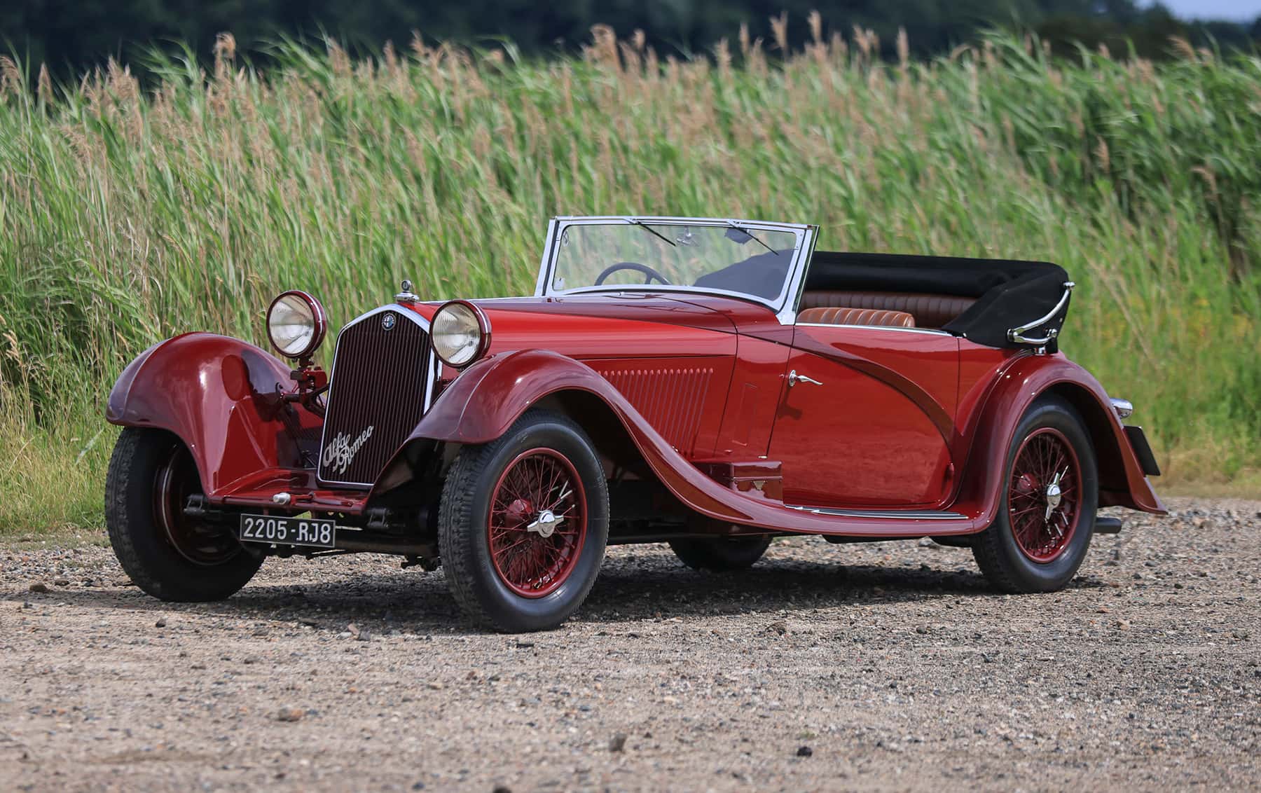 1934 Alfa Romeo 8C 2300 Cabriolet Décapotable sold for $0