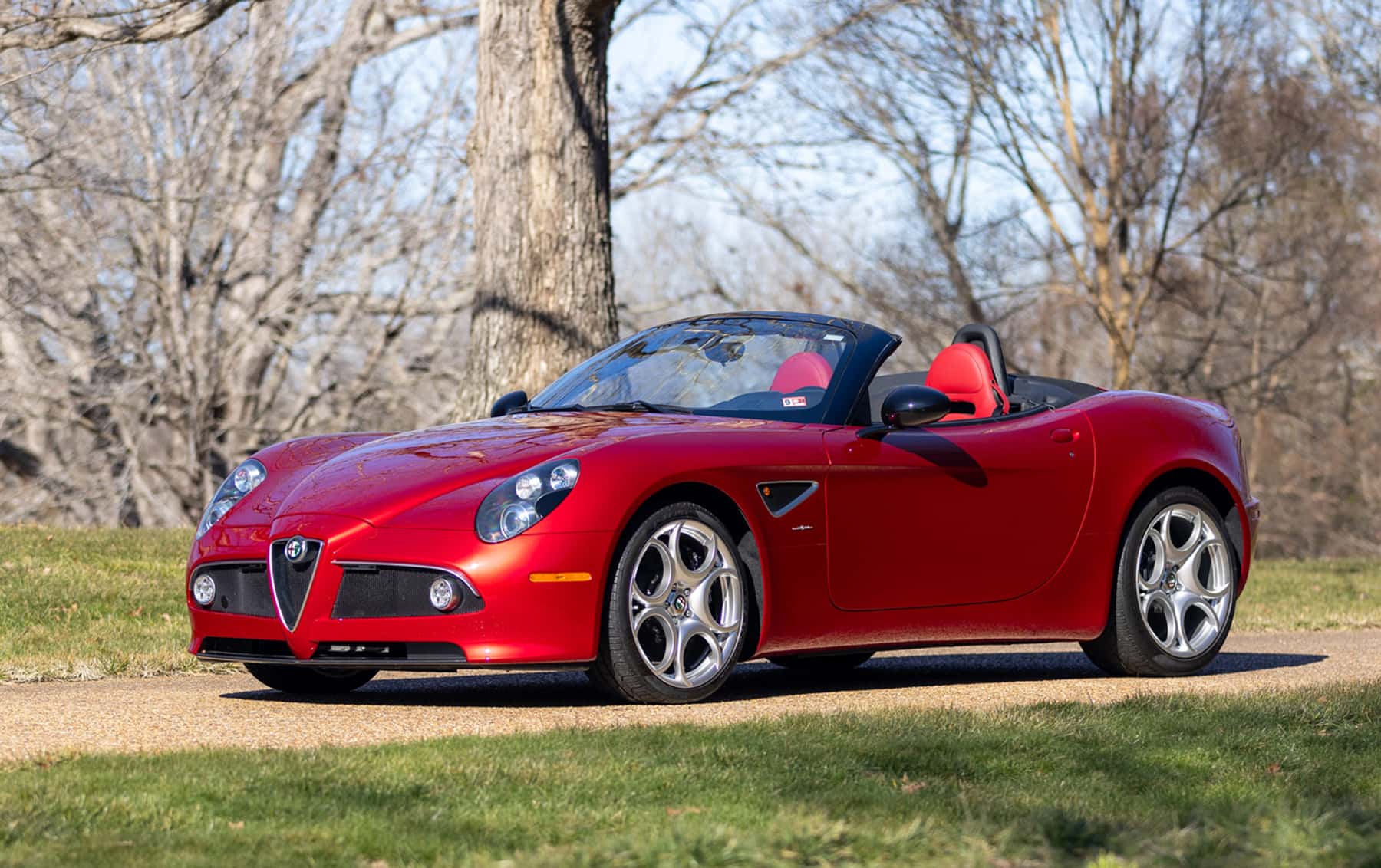 2009 Alfa Romeo 8C Spider sold for $302,000