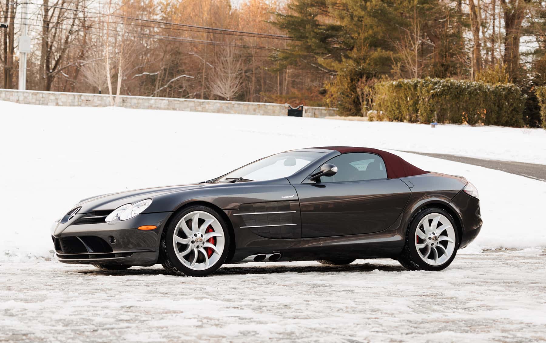 2008 Mercedes-Benz SLR McLaren Roadster sold for $0