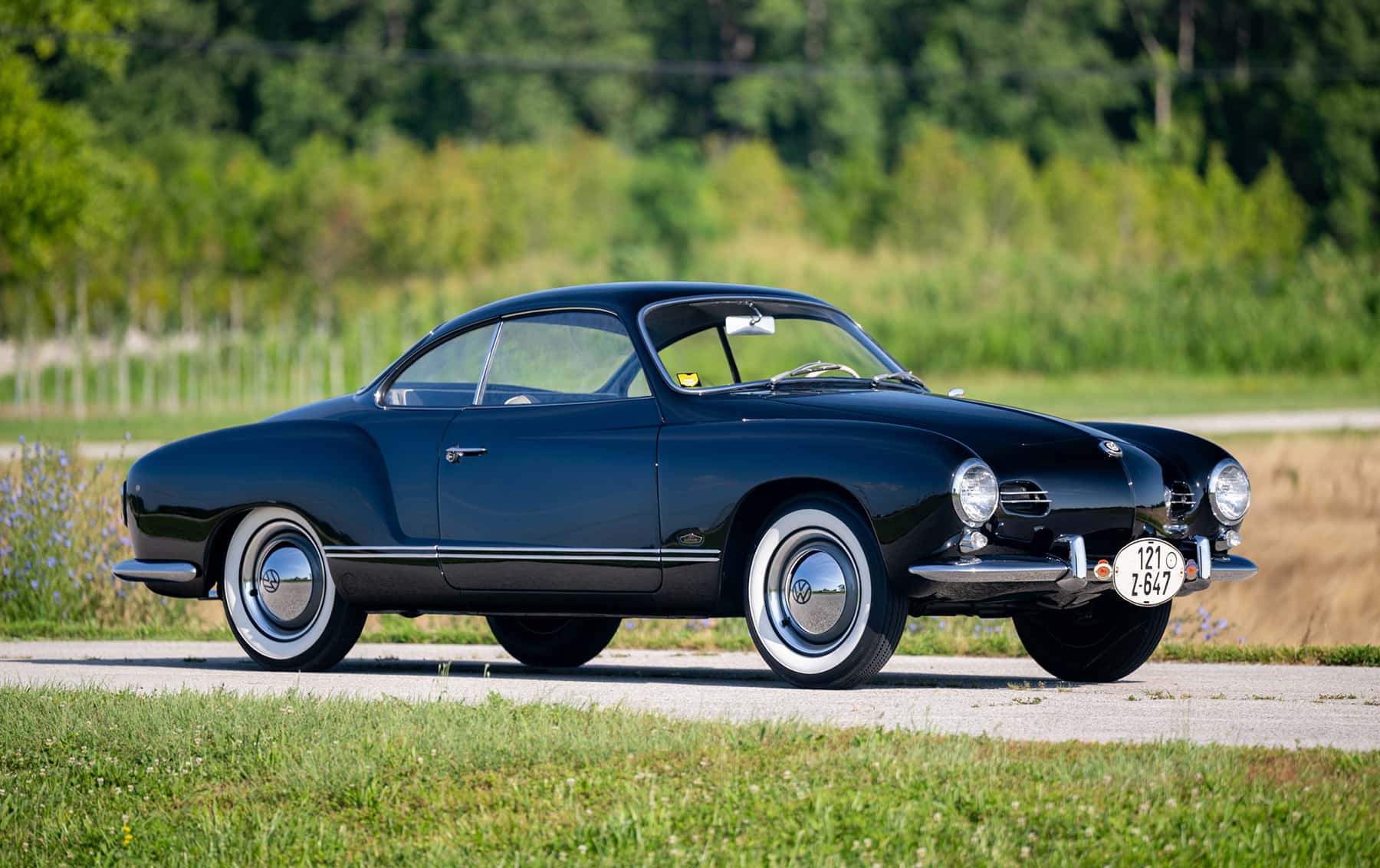 1957 Volkswagen Karmann Ghia sold for $84,000