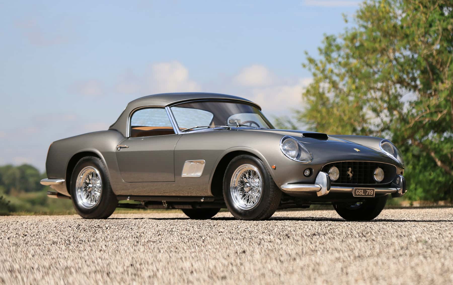 1961 Ferrari 250 GT SWB California Spider Competizione sold for $25,305,000