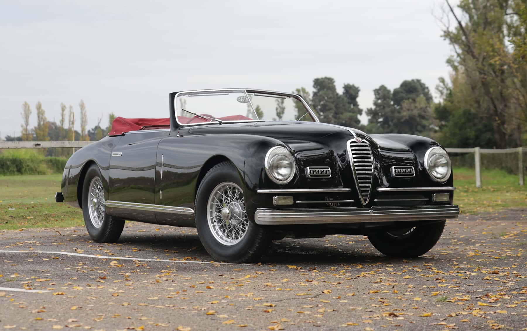 1949 Alfa Romeo 6C 2500 Super Sport Cabriolet sold for $280,000