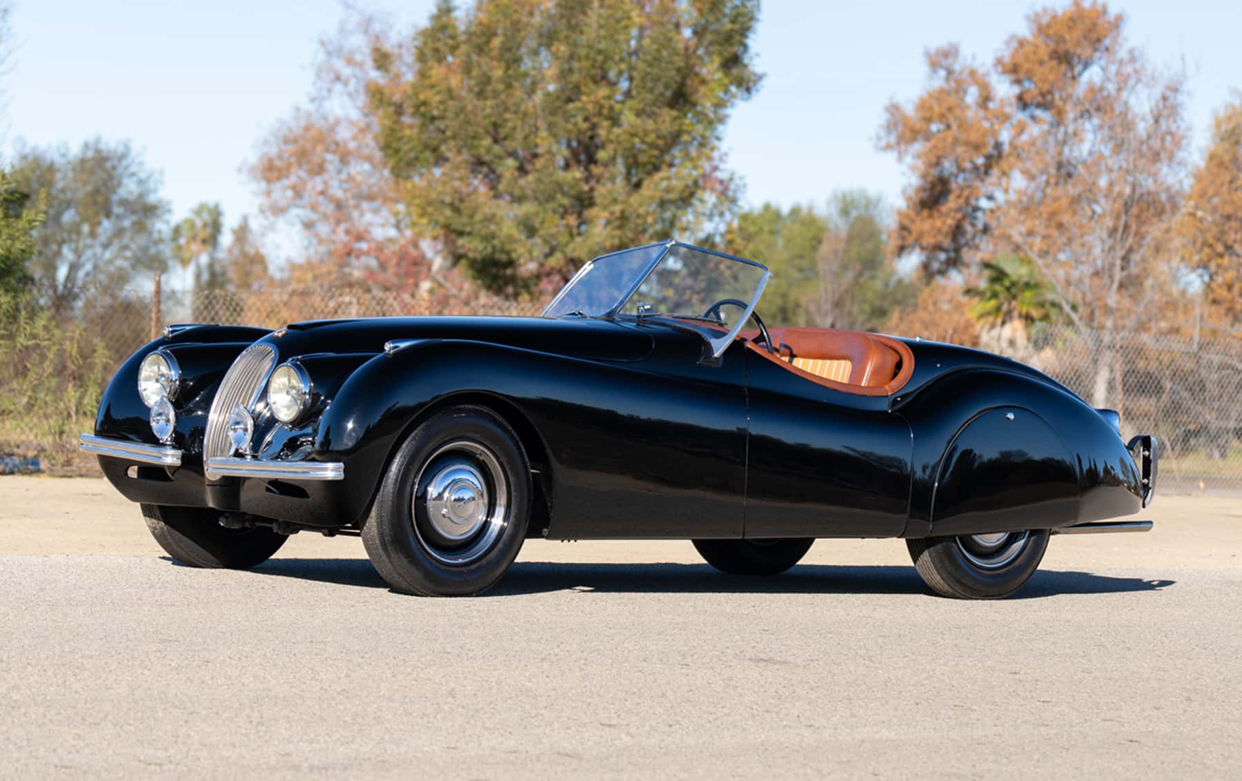 1950 Jaguar XK120 Alloy Roadster sold for $224,000