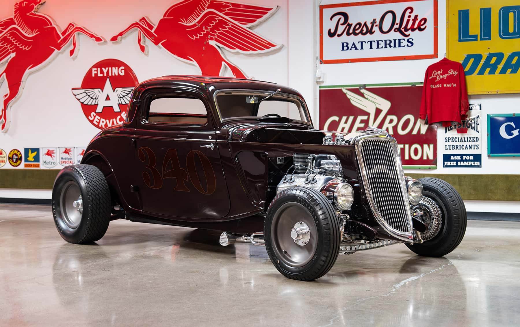 1934 Ford 3-Window Coupe sold for $168,000