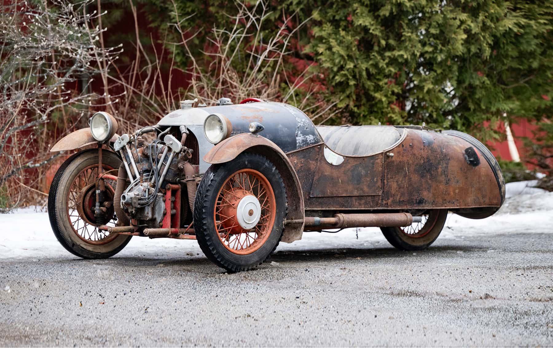 1933 Morgan Three-Wheeler Sports sold for $9,520