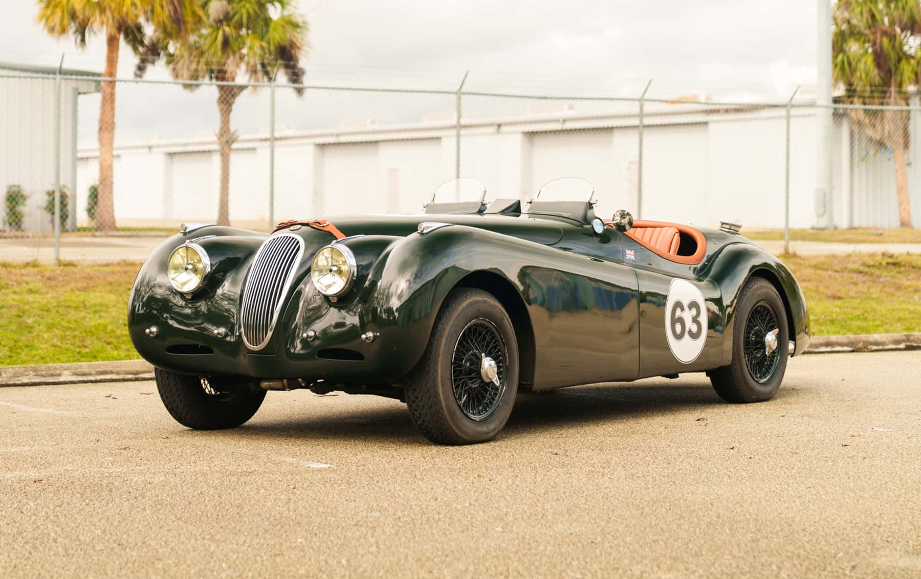 1950 Jaguar XK120 Alloy Roadster sold for $156,800
