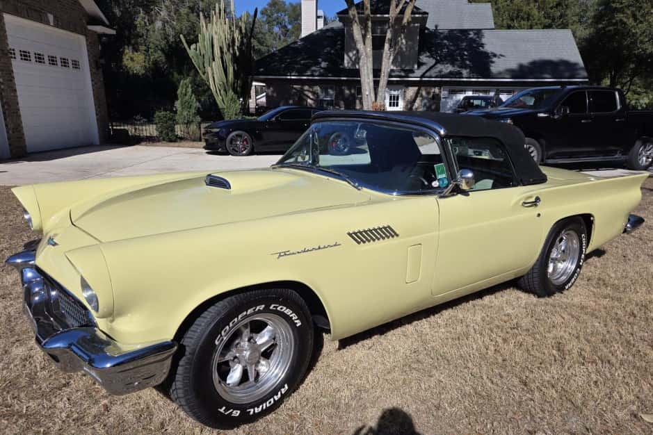 1957 Ford Thunderbird (1955-1957) sold for $65,000