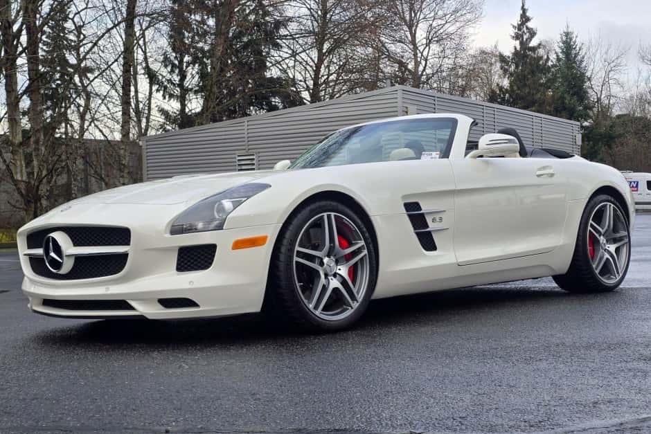 2012 Mercedes-Benz SLS AMG sold for $105,000