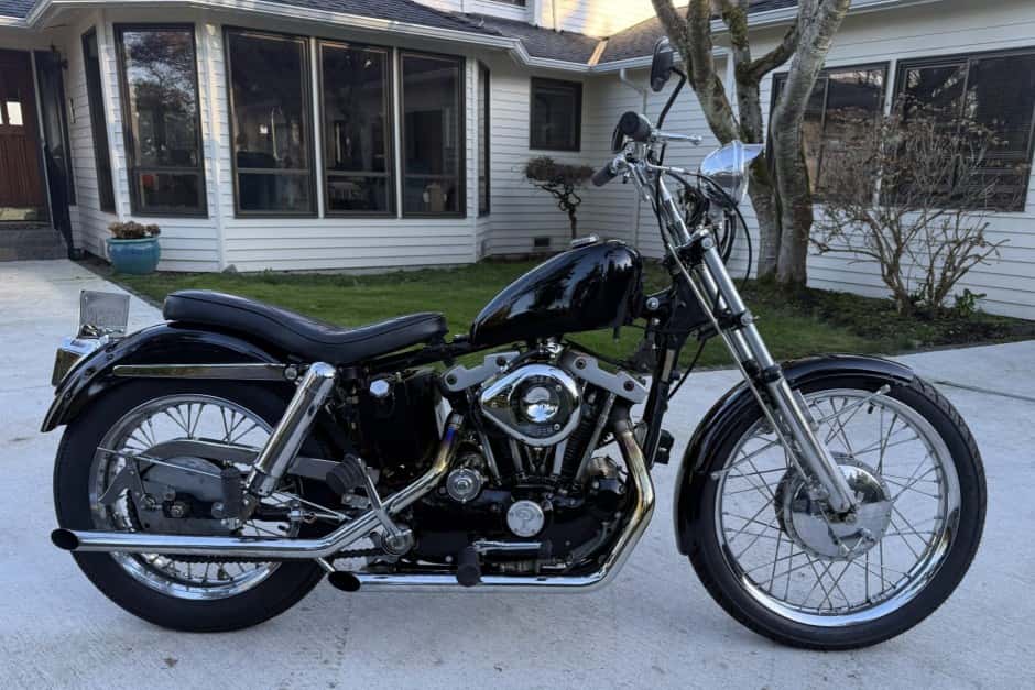 1973 Harley-Davidson Sportster sold for $5,200