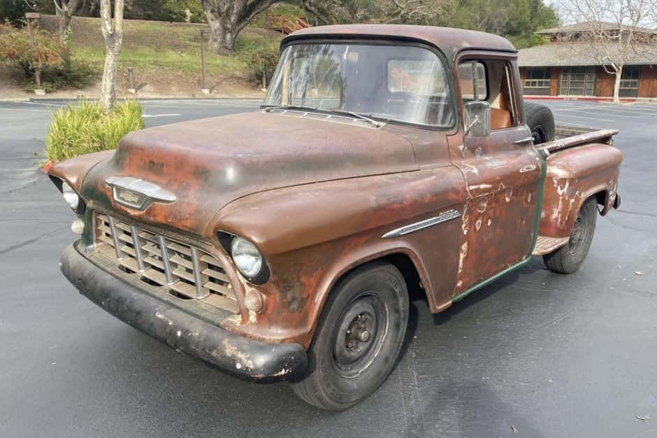 1955 Chevrolet Task Force Pickup (1955-1959) sold for $8,300