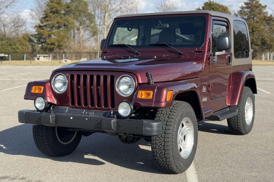 2004 Jeep Wrangler TJ (1997-2006) sold for $26,750
