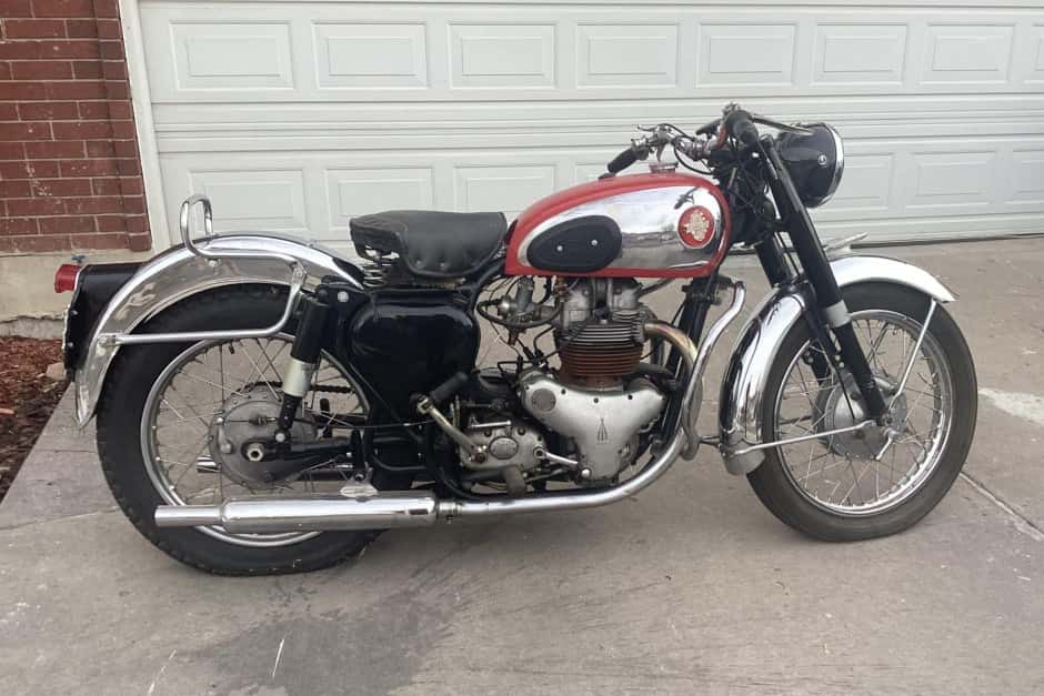 1956 BSA Rocket sold for $3,600