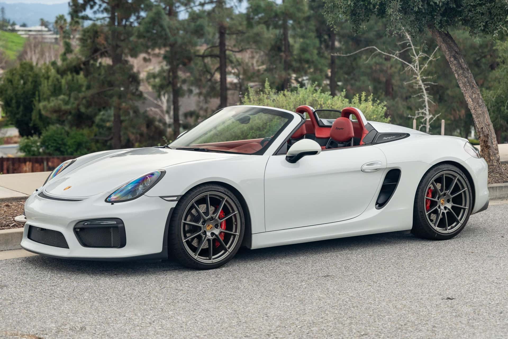 2016 Porsche 981 Boxster sold for $103,000