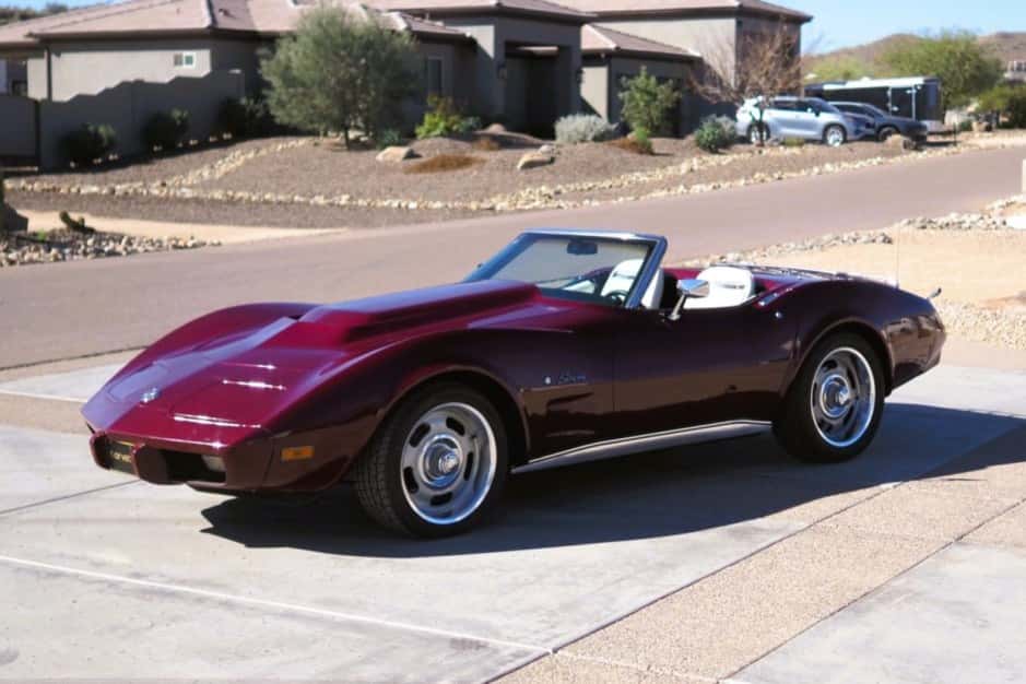 1975 Chevrolet Corvette C3 Convertible sold for $23,500