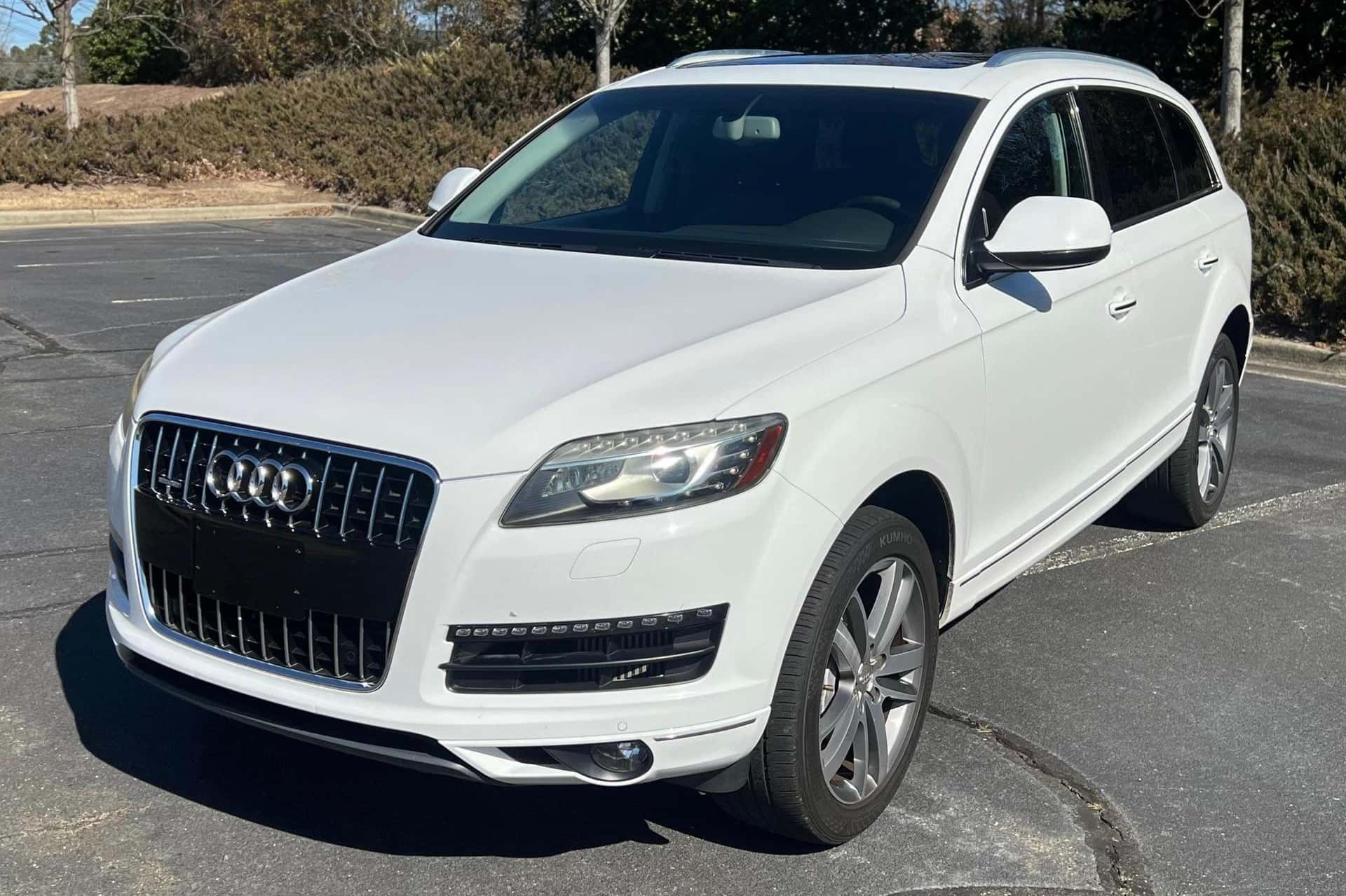 2012 Audi Q7 sold for $7,400
