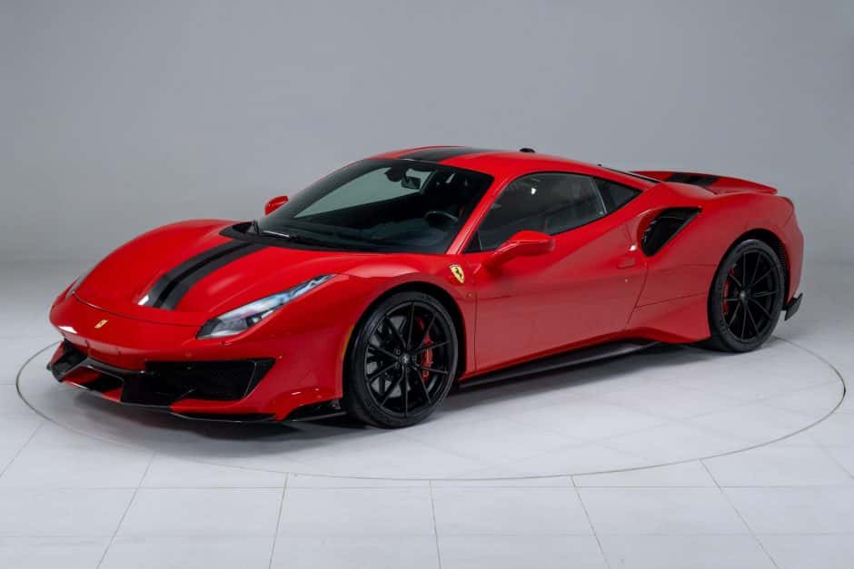 2019 Ferrari 488 sold for $785,000