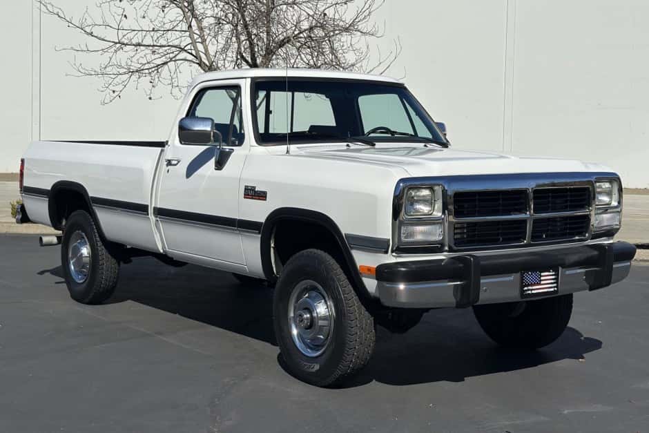 1991 Dodge Ram (1981-1993) sold for $34,000