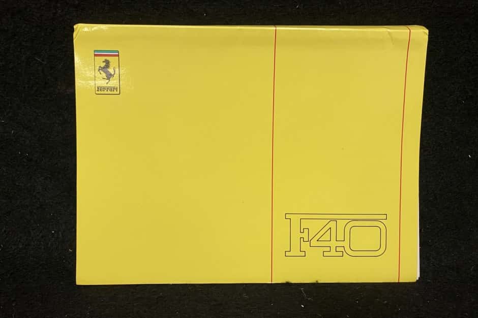 1988 Ferrari F40 sold for $650