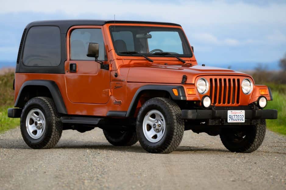 2001 Jeep Wrangler TJ (1997-2006) sold for $19,666