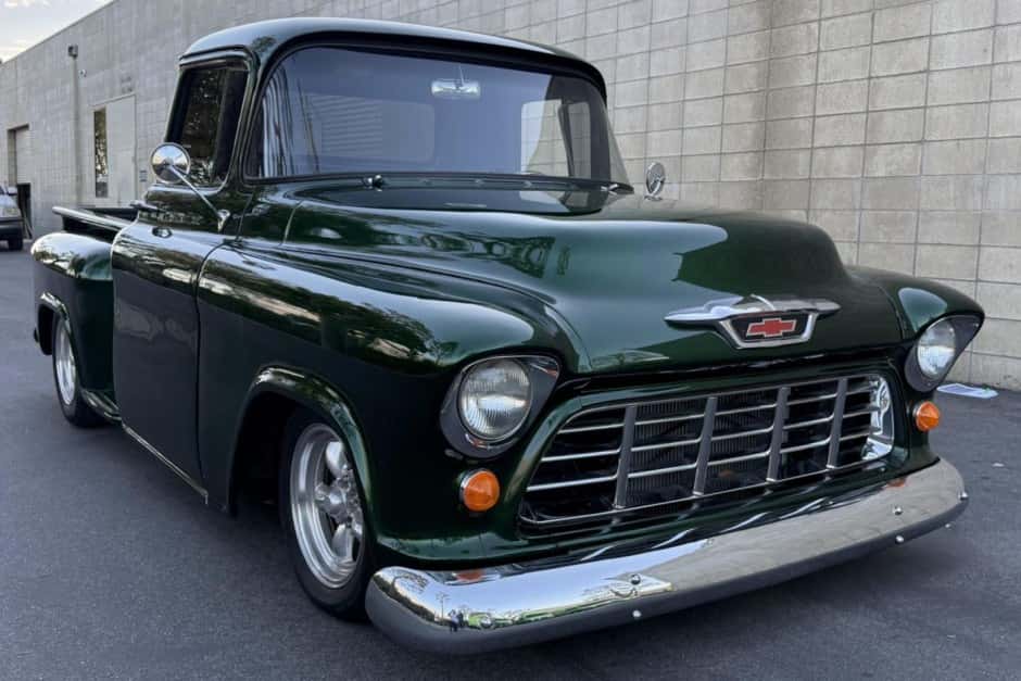 1955 Chevrolet Task Force Pickup (1955-1959) sold for $21,750