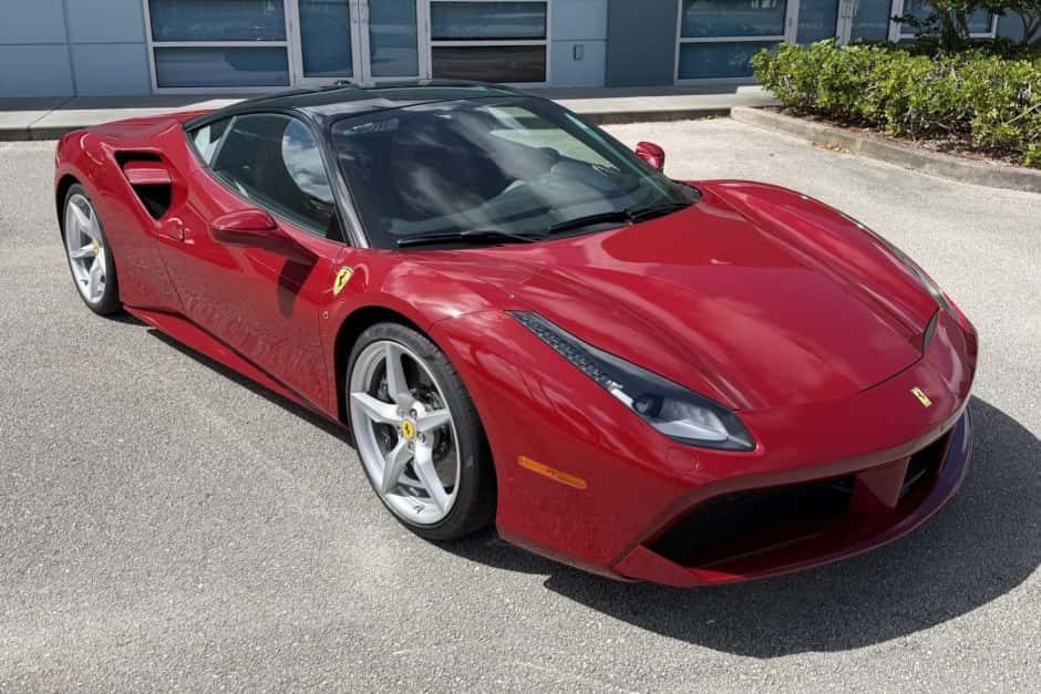 2019 Ferrari 488 sold for $241,000