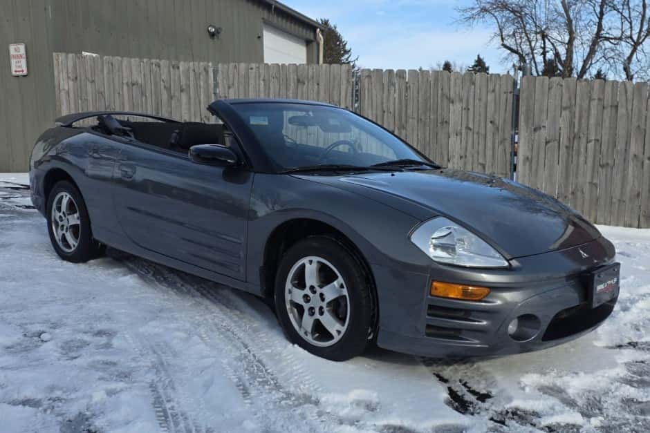 2003 Mitsubishi Eclipse, Eagle Talon, & Plymouth Laser sold for $9,400