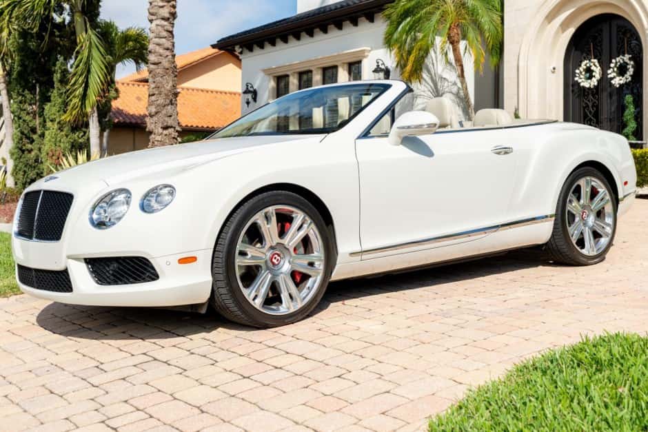 2014 Bentley Continental GTC (2012-2018) sold for $76,000