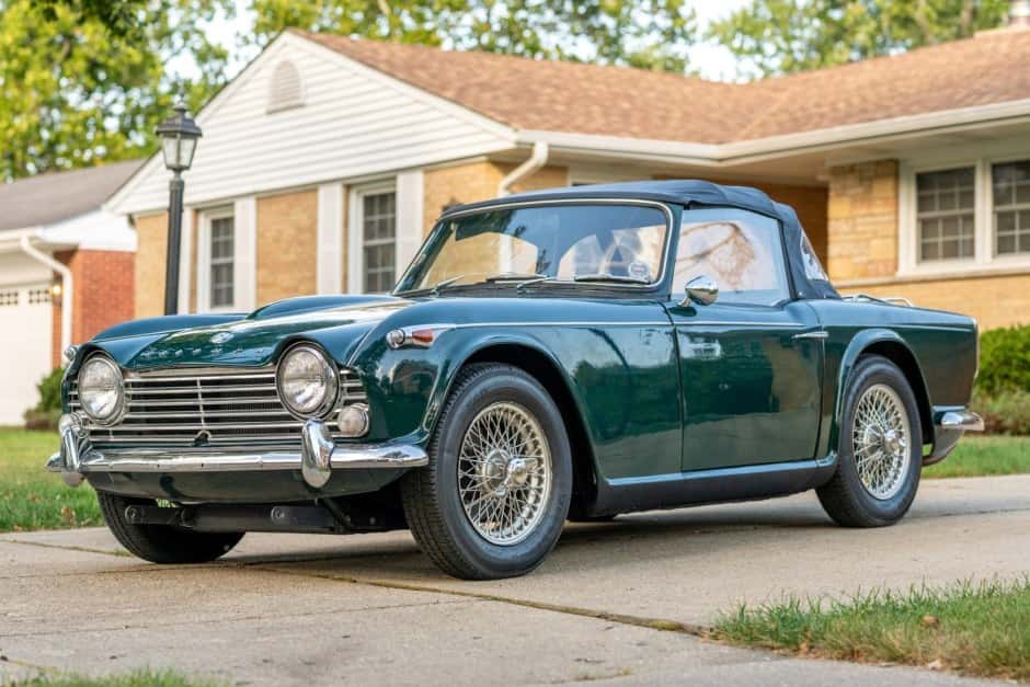 1967 Triumph TR4 sold for $12,500
