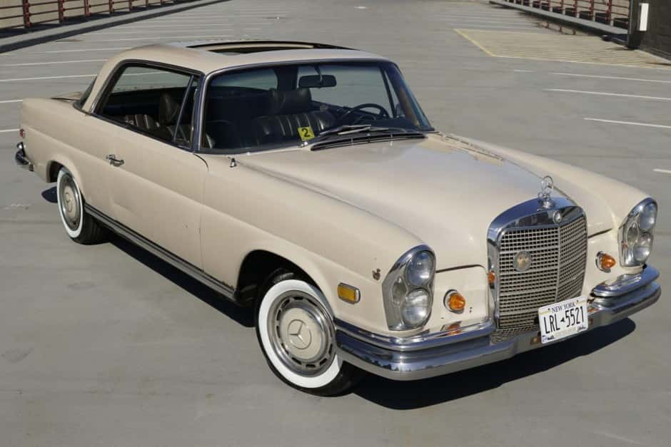 1969 Mercedes-Benz W111 Coupe & Cabriolet sold for $31,000