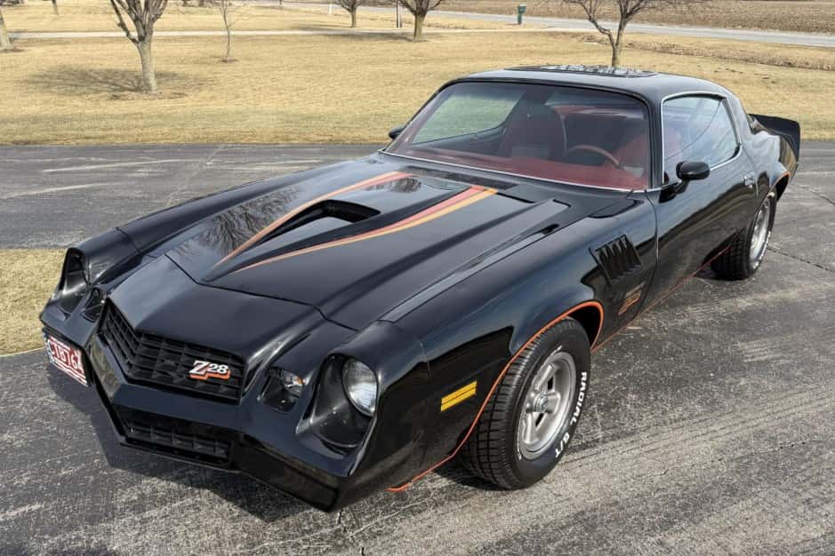 1978 Chevrolet Camaro (2nd Generation – 1970-1981) sold for $21,500