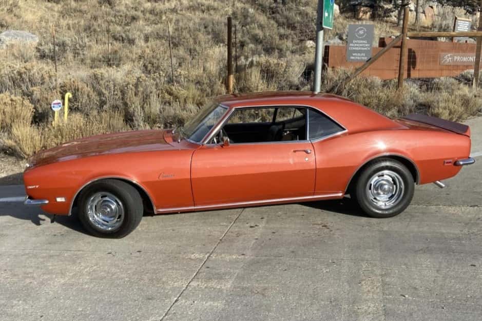 1968 Chevrolet Camaro (1st Generation – 1967-1969) sold for $29,250