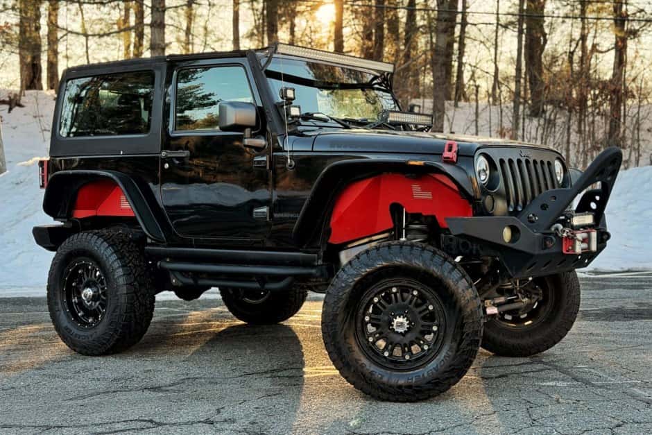 2017 Jeep Wrangler JK (2007-2018) sold for $16,250