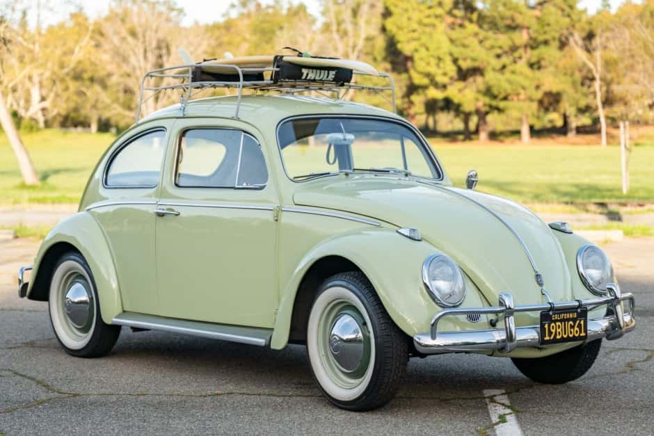 1961 Volkswagen Beetle (1958-1979) sold for $19,250