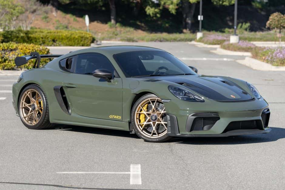 2024 Porsche Cayman GT4 sold for $210,000