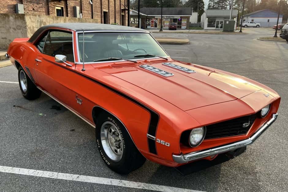 1969 Chevrolet Camaro (1st Generation – 1967-1969) sold for $36,250