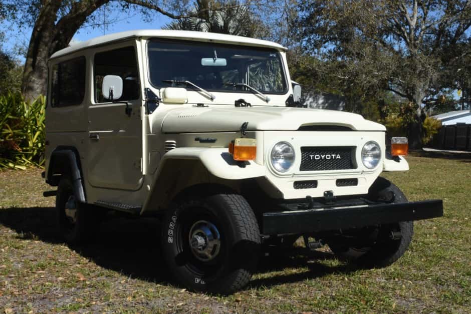 1978 Toyota Land Cruiser FJ40 sold for $27,000