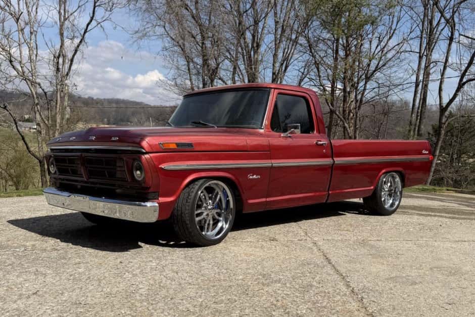 1971 Ford F-Series 1967-1972 sold for $13,750
