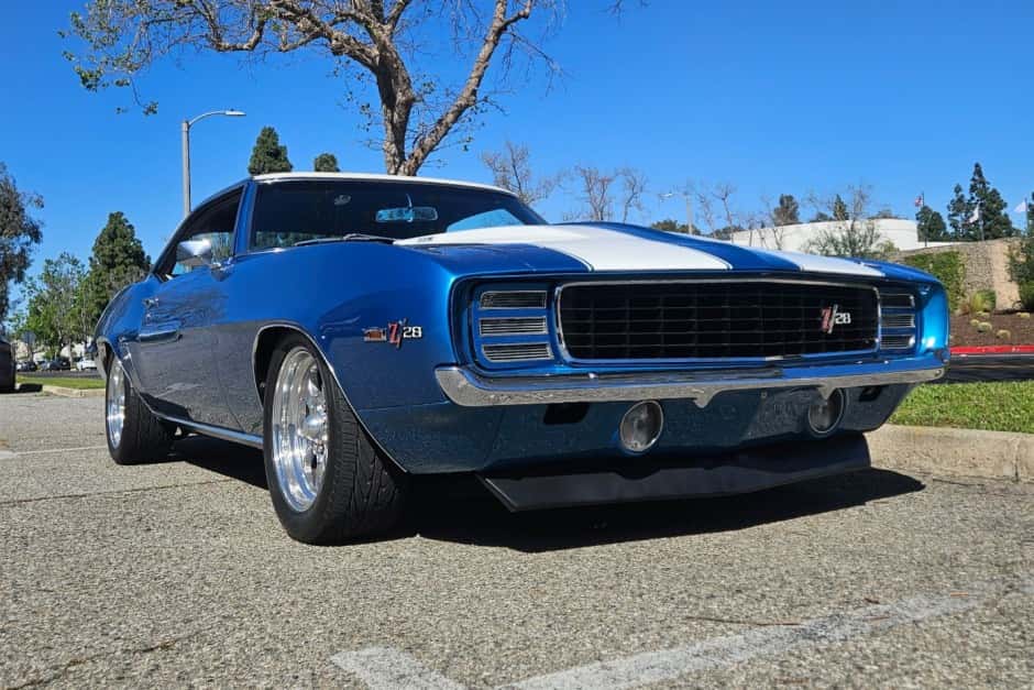 1969 Chevrolet Camaro (1st Generation – 1967-1969) sold for $58,000