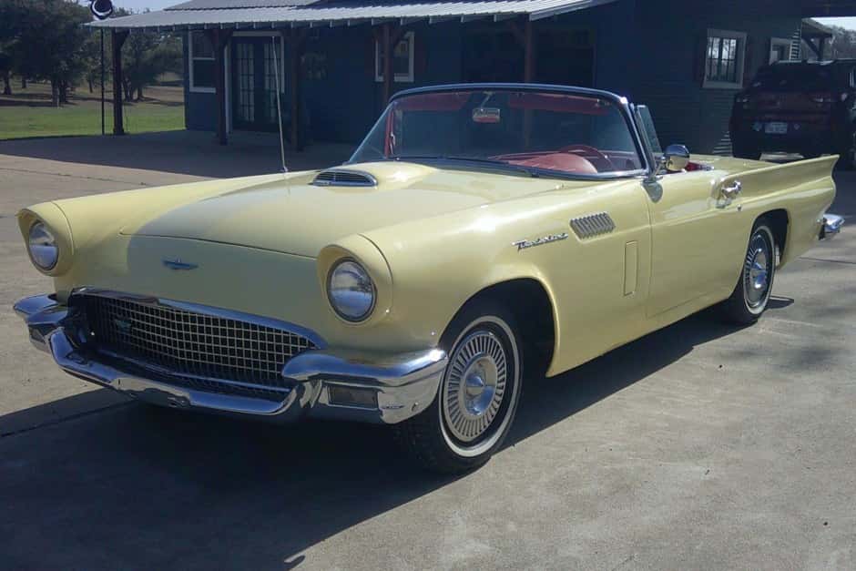 1957 Ford Thunderbird (1955-1957) sold for $19,750