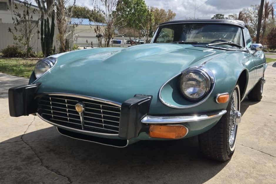 1974 Jaguar XKE Series III sold for $30,000